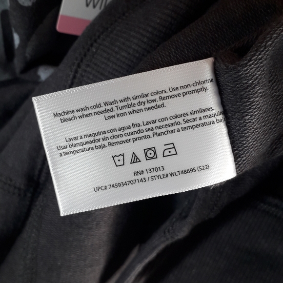 Wildfox | easy does it logo distressed graphic grey sweatshirt | Medium - Picture 11 of 13